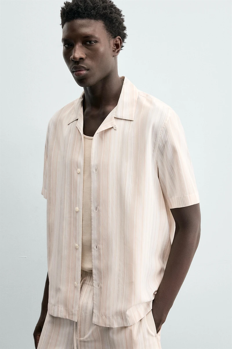 REGULAR FIT STRIPED SHIRT