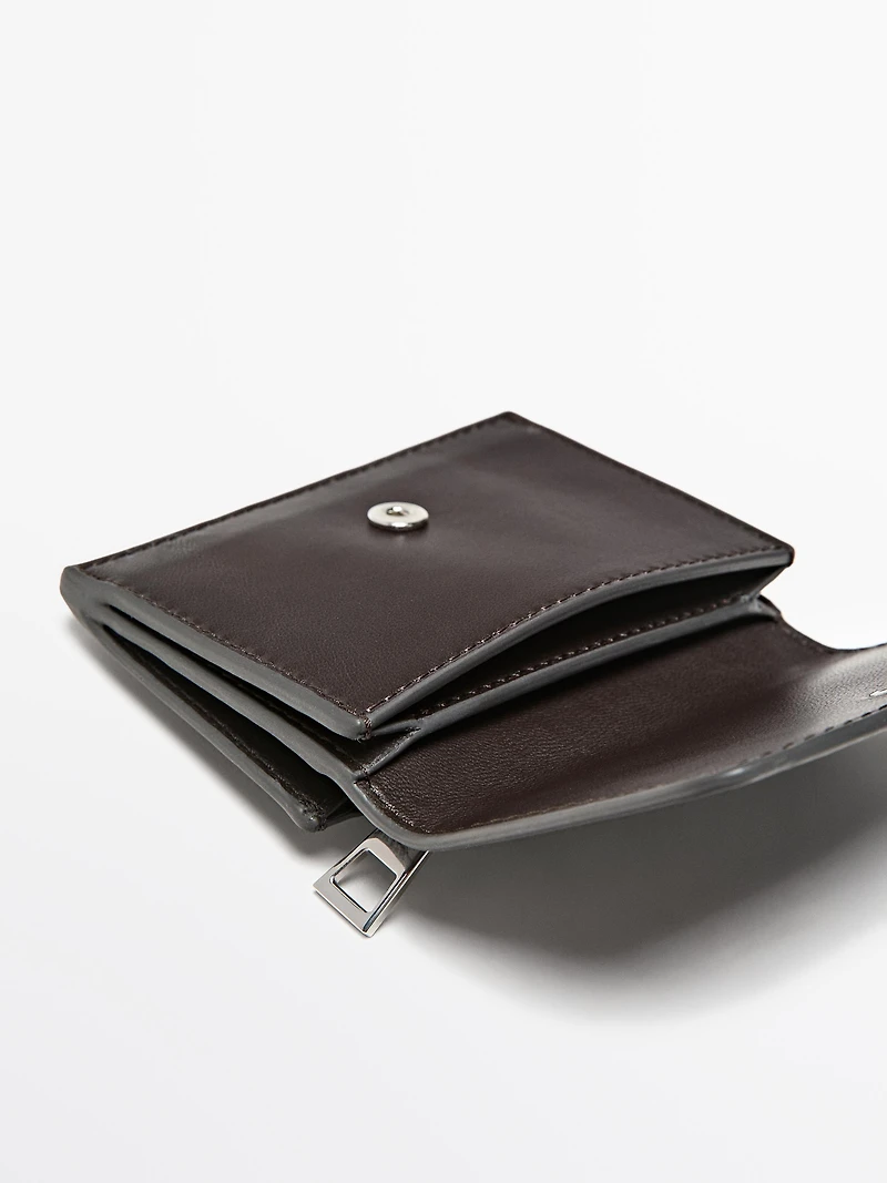 Nappa leather wallet