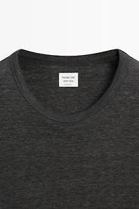 100% linen short sleeve T-shirt - LIMITED EDITION