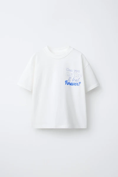 T-SHIRT À INSCRIPTION
