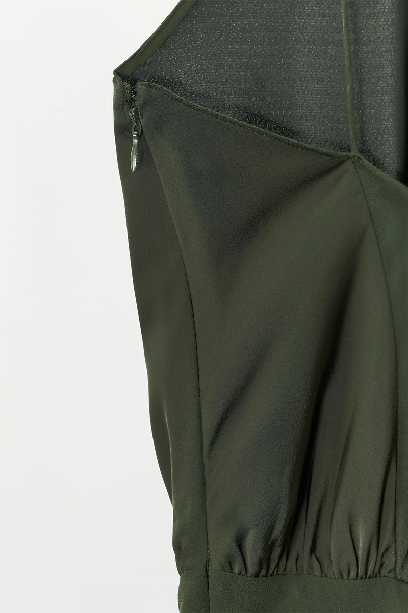 LONG HALTER DRESS