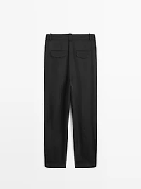Sarouel trousers flowing fabric