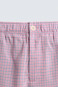 FLOWY PLAID SHORTS