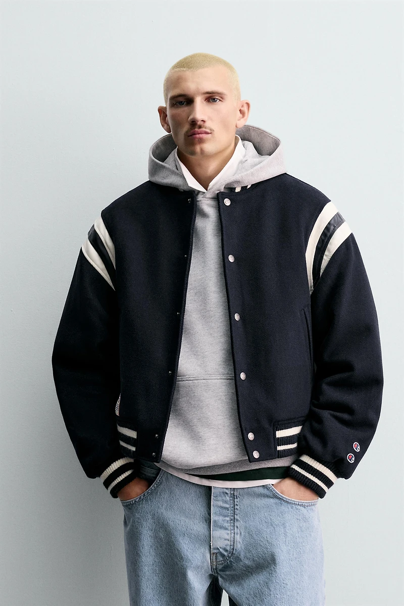 BLOUSON BOMBER MATELASSÉ CHAMPION ® X ZARA