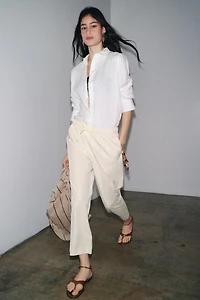 ZW COLLECTION WIDE LEG JOGGER PANTS