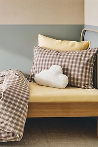 HOUSSE DE COUETTE ENFANT FLANELLE CARREAUX