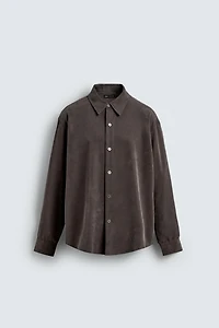 RELAXED FIT FLOWY SHIRT
