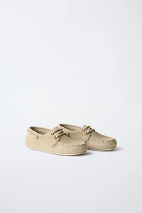 CHAUSSURES BATEAU EN CUIR