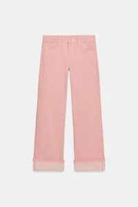 TRF LOW-RISE LOOSE FOLDED JEANS