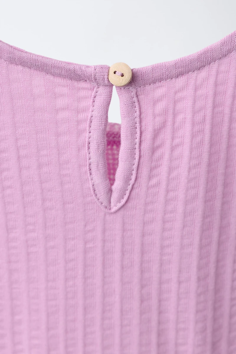 ROBE BIMATIÈRE TEXTURÉE
