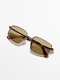 Metallic sunglasses