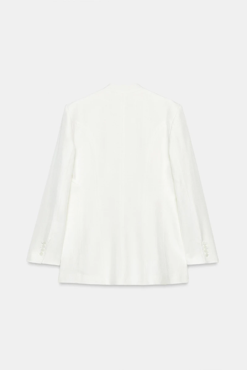 ZW COLLECTION DOUBLE BREASTED BLAZER
