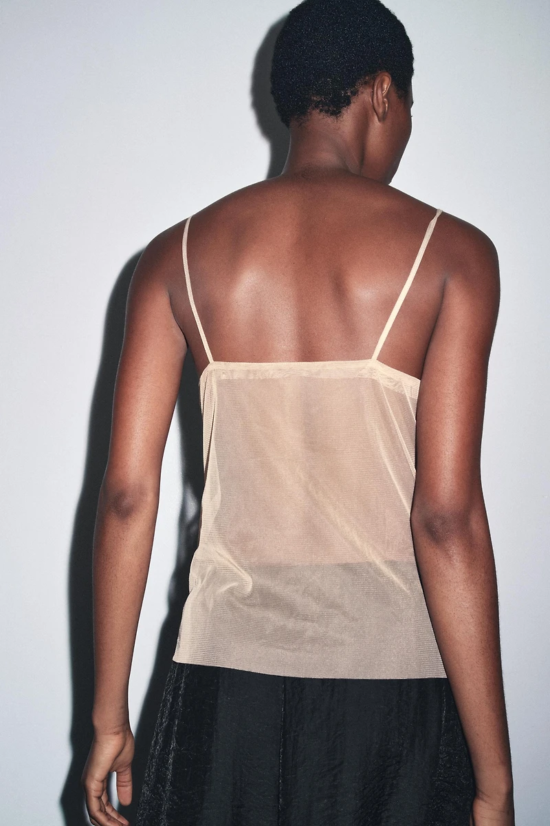 EMBROIDERED CAMISOLE