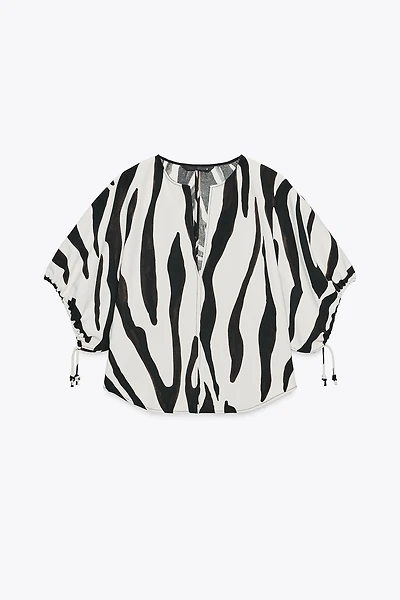 ZW COLLECTION ANIMAL PRINT TOP