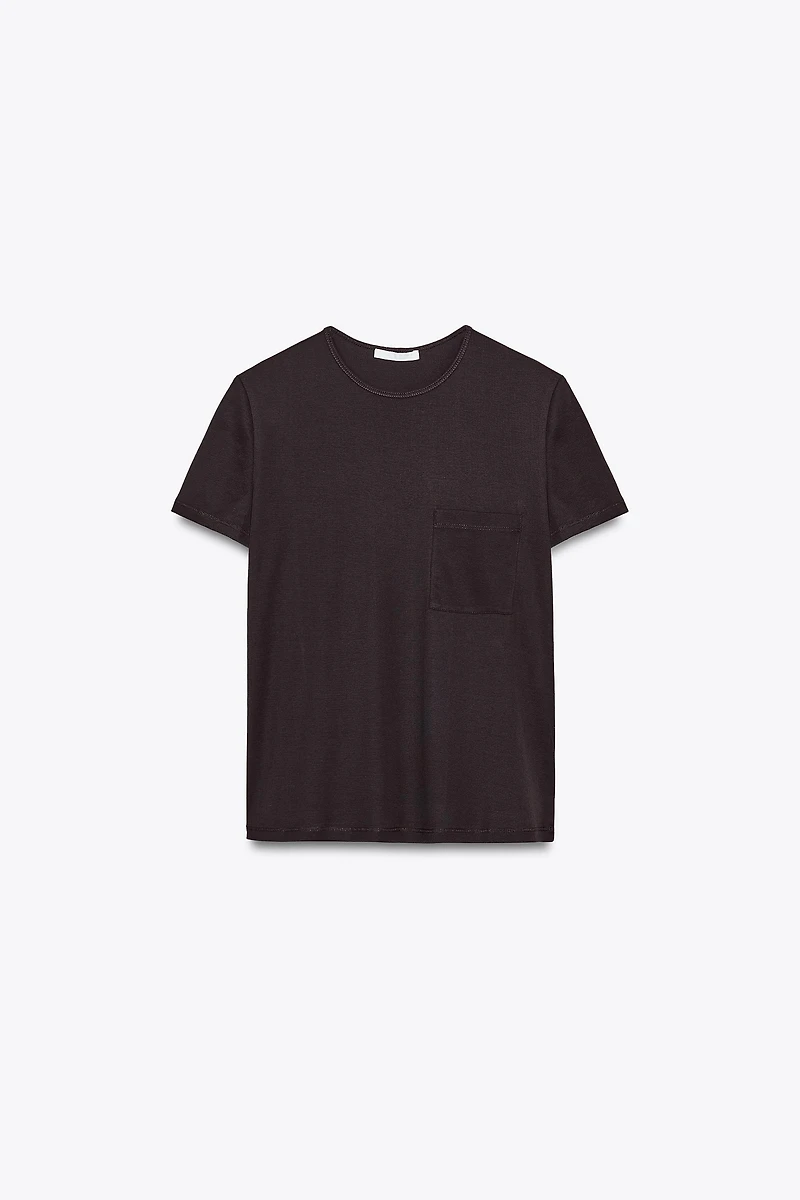MERCERIZED COTTON T-SHIRT