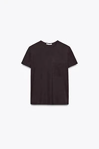 MERCERIZED COTTON T-SHIRT