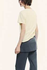 PANTALON-JUPE À RAYURES TENNIS