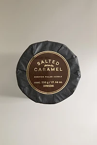 BOUGIE PARFUMÉE CYLINDRE GRAND MODÈLE SEL CARAMÉLISÉ