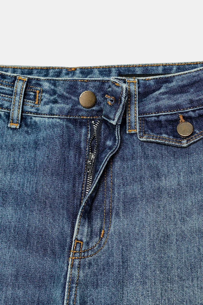 ZW COLLECTION HIGH-WAIST FLARE JEANS