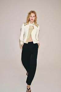 ZW COLLECTION FROG FASTENING JACKET