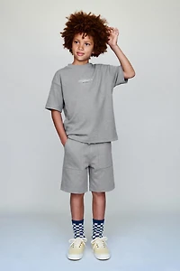 INTERLOCK T-SHIRT AND BERMUDA SET