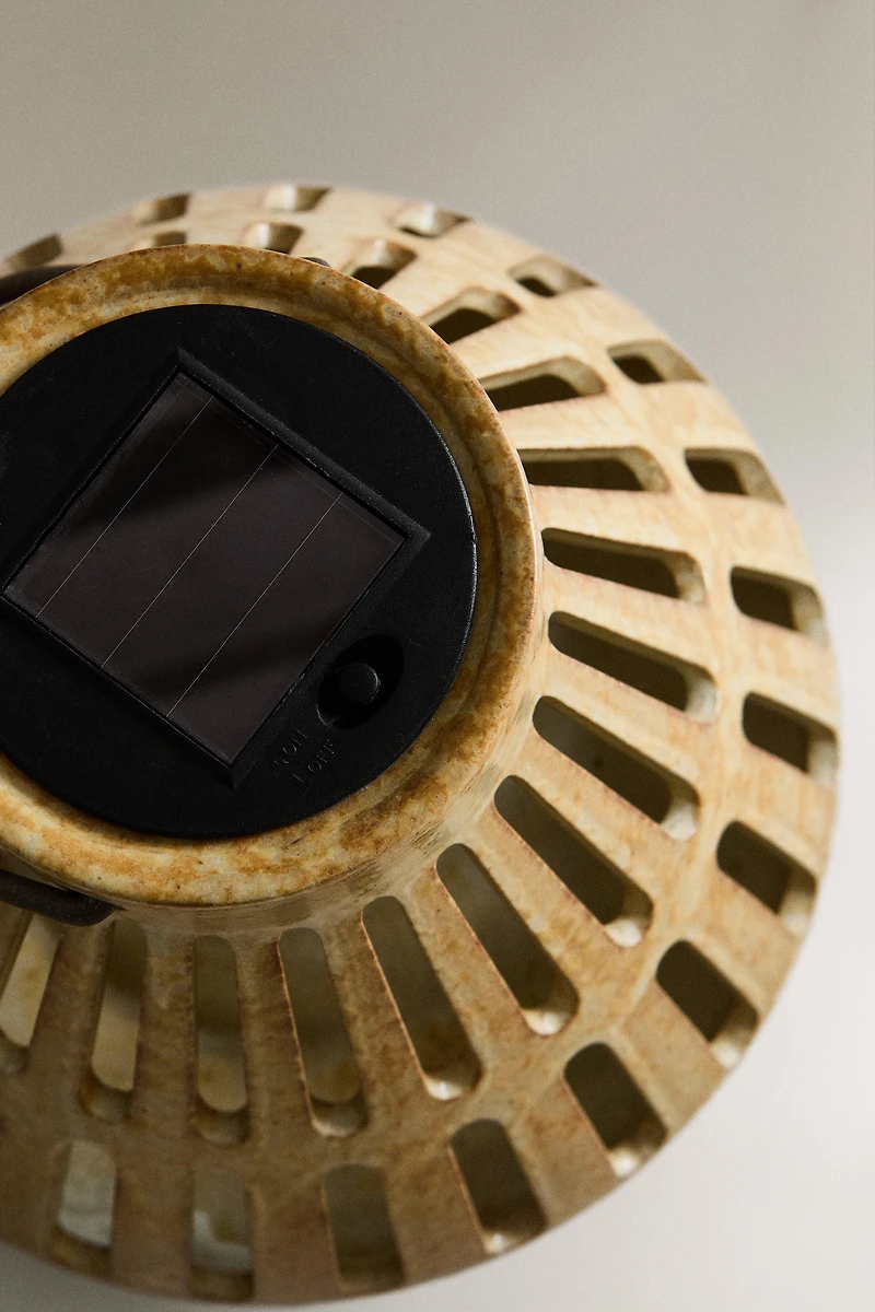 CERAMIC SOLAR LANTERN