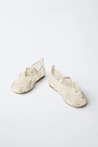 FLORAL BALLET FLATS