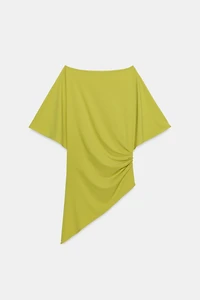 DRAPED ASYMMETRIC TOP