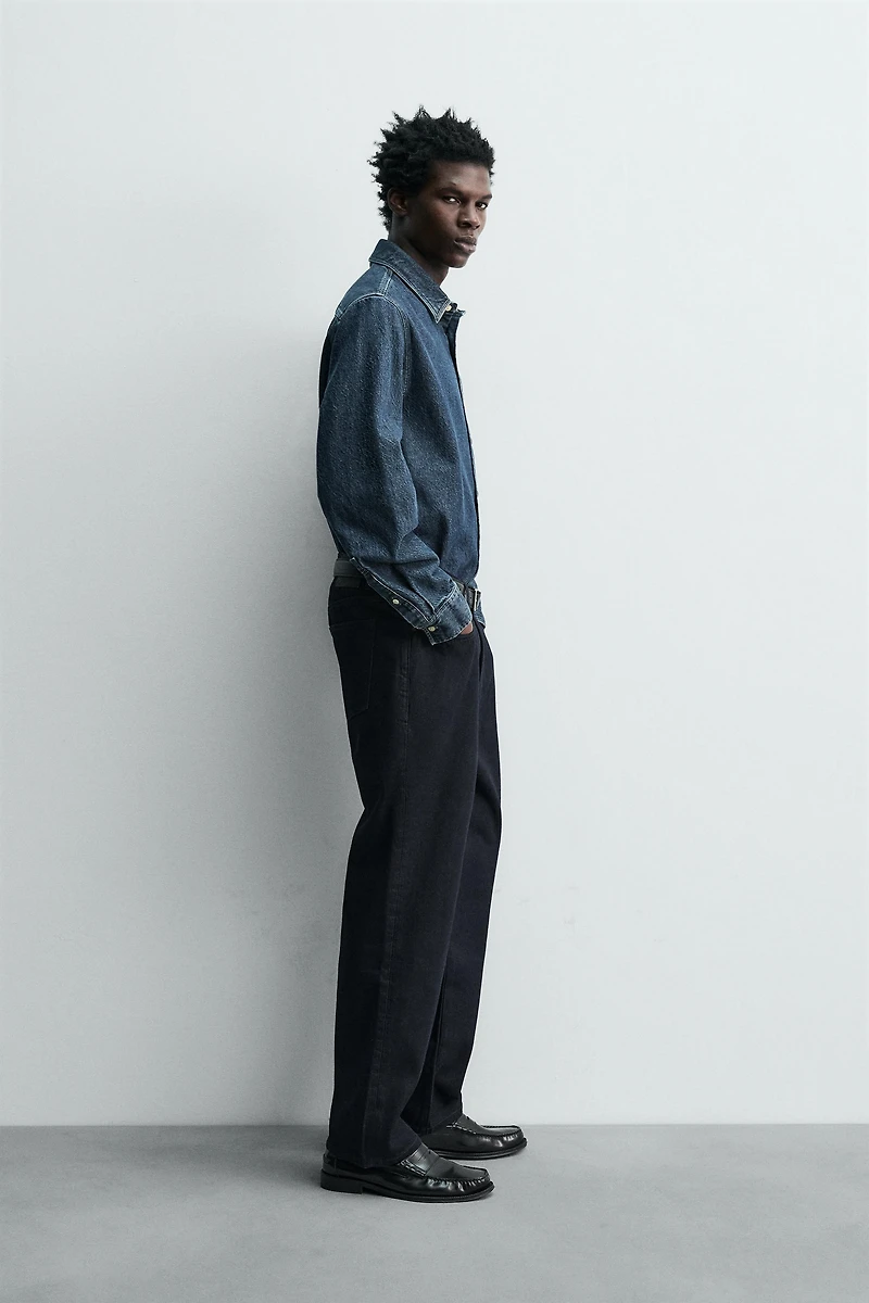 JEAN DROIT COTON - LAINE