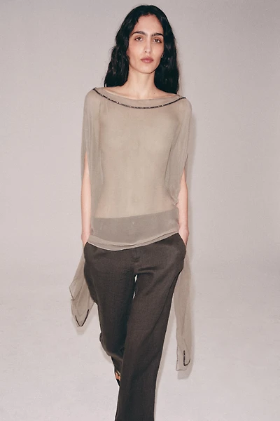 CAPE LONGUE 100% VISCOSE BRILLANTE