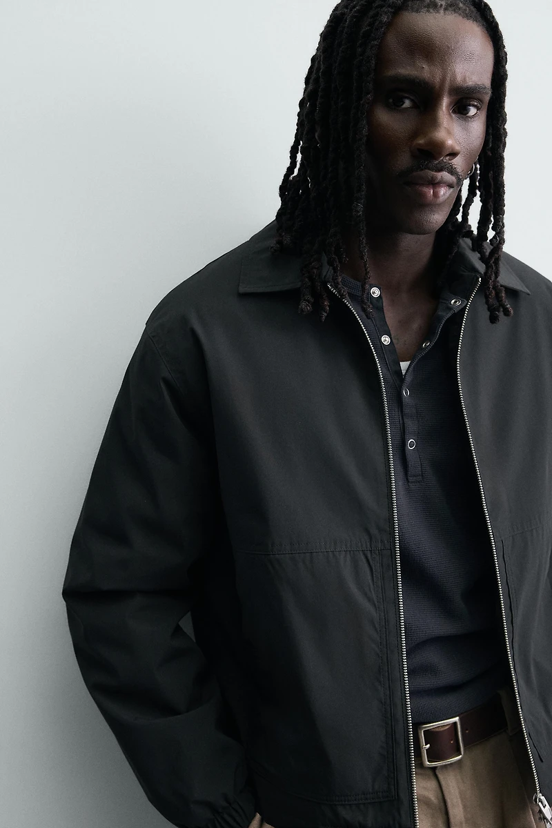 RELAXED FIT TECHNICAL JACKET