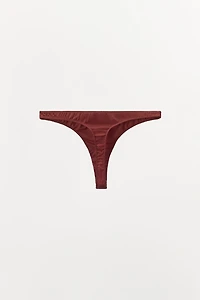TANGA AVEC SOIE