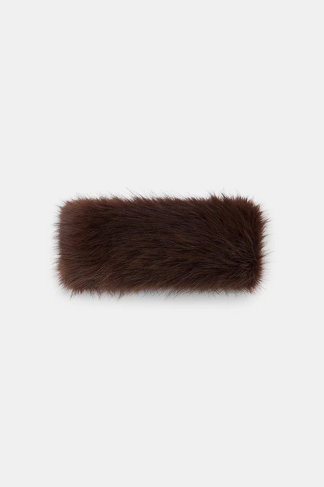 Zara FAUX FUR HEADBAND TURBAN | Place Rosemère display picture 2