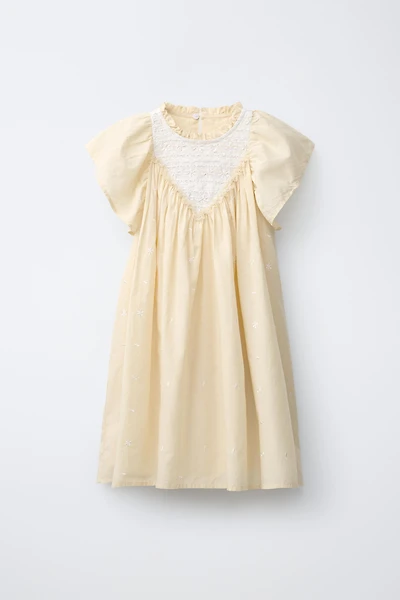 ROBE BRODÉE FANTAISIE