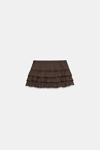 RUFFLED SKORT