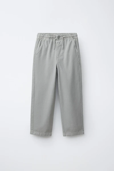PANTALON FLUIDE EN COTON