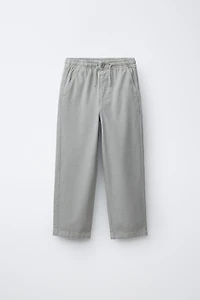 PANTALON FLUIDE EN COTON