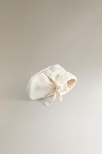 FABRIC BOOTIES