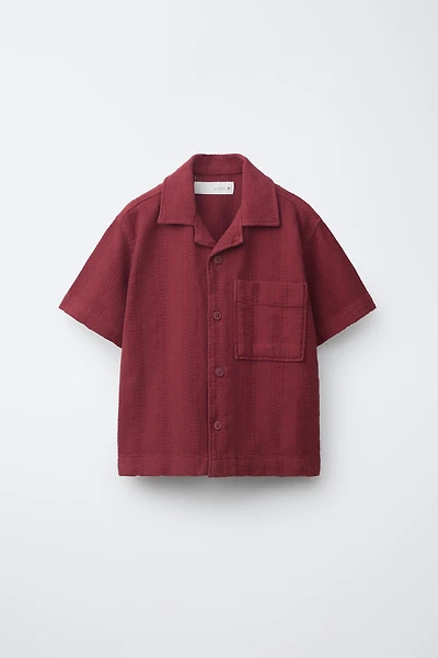TEXTURED RUSTIC SHIRT