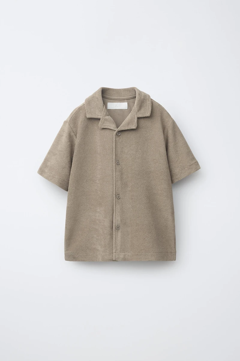 SHIRT AND BERMUDA TOWEL EFFECT SET
