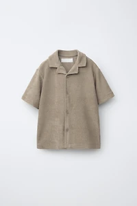 SHIRT AND BERMUDA TOWEL EFFECT SET