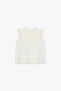 ZW COLLECTION EMBROIDERED BLOUSE