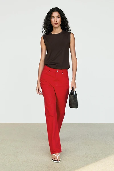 100% cotton sleeveless top