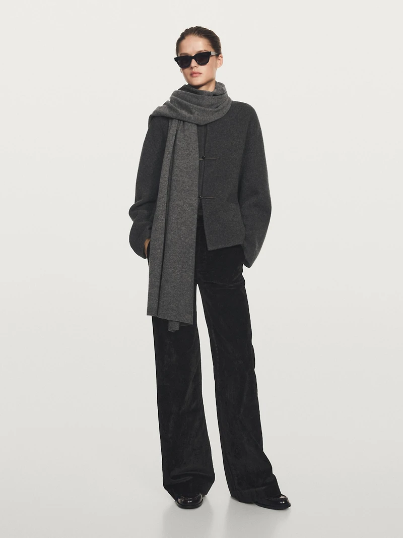 Cardigan boutons fantaisie