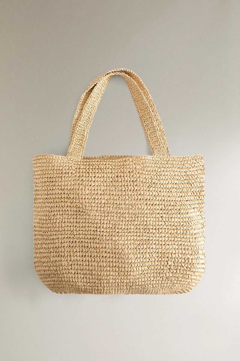 GRAND SAC CABAS PAPIER