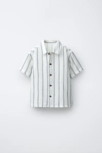 STRIPED TEXTURED SHIRT