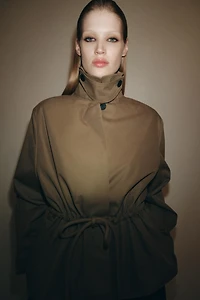 ZW COLLECTION SHORT PARKA WITH ADJUSTABLE WAIST