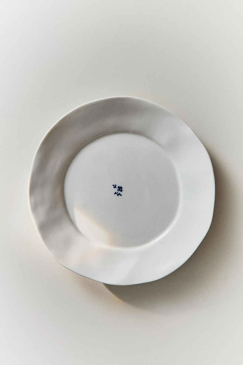 FLORAL PORCELAIN DINNER PLATE