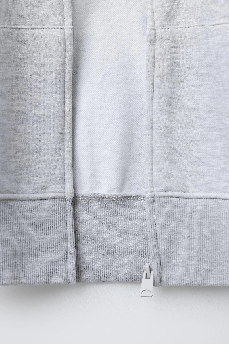 SWEAT ZIPPÉ BASIQUE