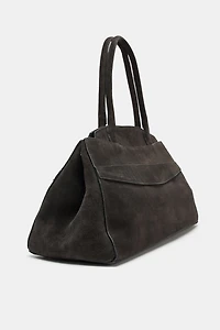 SAC PORTÉ ÉPAULE EN CROÛTE DE CUIR